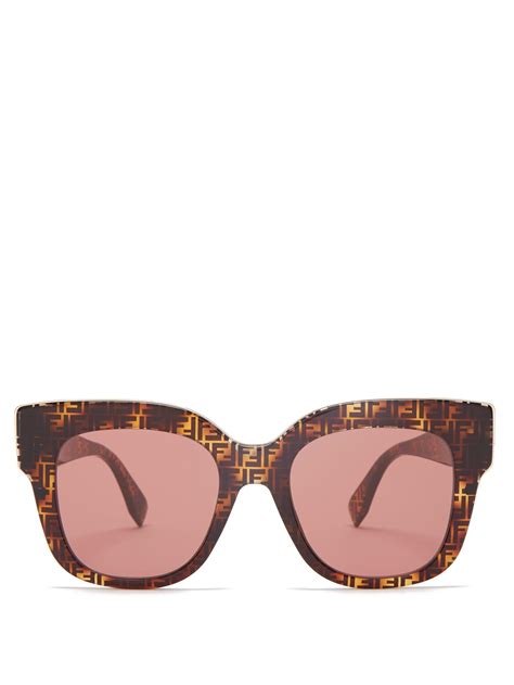 fendi sunglasses brown|tradesy fendi women's sunglasses.